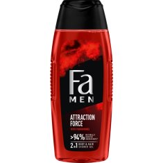 shumee Men Attraction Force gel za tuširanje s formulo 2v1 s feromoni z vonjem bergamotke in limete 400 ml