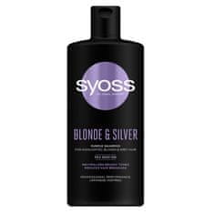 shumee Blondinka &amp; Silver Purple Shampoo šampon za nevtralizacijo rumenih tonov za blond in sive lase 440 ml