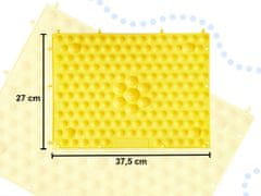 WOWO Senzorična masažna podloga - Senzorična masažna podloga - rumena korekcija