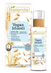 shumee Vegan Muesli Moisturizing Serum vlažilni serum za suho kožo. dehidrirano in občutljivo podnevi in ponoči 30 ml