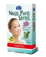 shumee Nose Pore Strips Tea Tree čistilni trakovi za nos 6 kos.