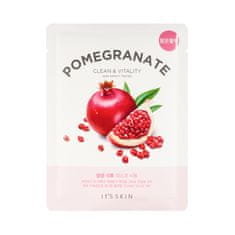 shumee The Fresh Mask Sheet Pomegranate maska za obraz z izvlečkom granatnega jabolka 20 ml