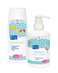 shumee Set Emulinka oljna emulzija za kopel 250 ml + Balbinek balzam-mehčalec 250 ml