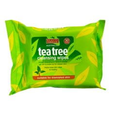 shumee Tea Tree Cleansing Wipes čistilni robčki za obraz 30 kos.