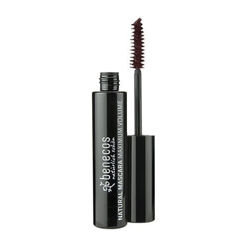 shumee Natural Mascara Maximum Volume maskara za povečanje volumna trepalnic Deep Black 8 ml