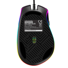 Modecom Volcano Veles RGB M-MC-VELES-100 črna igralna miška