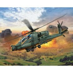 Revell maketa-miniatura AH-64A Apache • maketa-miniatura 1:100 helikopterji • Level 3