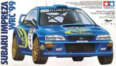 Tamiya maketa-miniatura Subaru Impreza WRC '99 • maketa-miniatura 1:24 novodobni avtomobili • Level 4