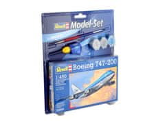 Revell maketa-miniatura SET Boeing 747-200 • maketa-miniatura 1:450 civilna letala • Level 3