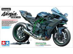 Tamiya maketa-miniatura Kawasaki Ninja H2R • maketa-miniatura 1:12 motocikli • Level 5