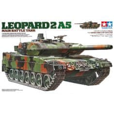 Tamiya maketa-miniatura LEOPARD 2 A5 • maketa-miniatura 1:35 tanki in oklepniki • Level 4