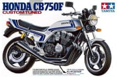 Tamiya maketa-miniatura Honda CB750F "Custom Tuned" • maketa-miniatura 1:12 motocikli • Level 4