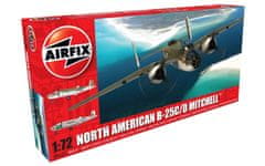 Airfix maketa-miniatura North American B25C-D Mitchell • maketa-miniatura 1:72 starodobna letala • Level 3