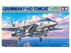 Tamiya maketa-miniatura Gurmman F-14D Tomcat • maketa-miniatura 1:48 novodobna letala • Level 5