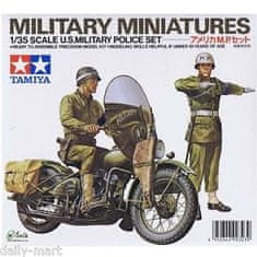 Tamiya maketa-miniatura Komplet vojaške policije ZDA • maketa-miniatura 1:35 figure • Level 2