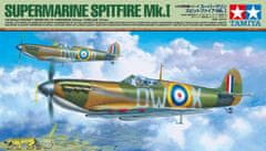 Tamiya maketa-miniatura Supermarine Spitfire Mk.I • maketa-miniatura 1:48 starodobna letala • Level 3