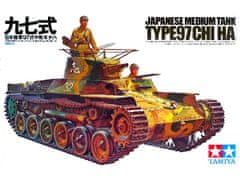 Tamiya maketa-miniatura Japonski tank Type 97 Chi-Ha • maketa-miniatura 1:35 tanki in oklepniki • Level 3