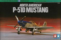 Tamiya maketa-miniatura P-51D MUSTANG • maketa-miniatura 1:72 starodobna letala • Level 3