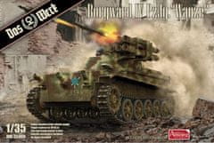 DAS-WERK maketa-miniatura Borgward IV Panzerjager "Wanze" • maketa-miniatura 1:35 tanki in oklepniki • Level 4