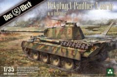 DAS-WERK maketa-miniatura Panther Ausf.A Early • maketa-miniatura 1:35 tanki in oklepniki • Level 4