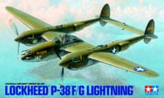 Tamiya maketa-miniatura Lockheed P-38F-G Lightning • maketa-miniatura 1:48 starodobna letala • Level 4