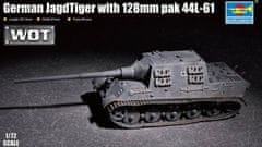 Trumpeter maketa-miniatura Nemški Jagdtiger 128 mm PaK 44 L-61 - WoT • maketa-miniatura 1:72 tanki in oklepniki • Level 3