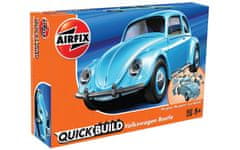 Airfix maketa-miniatura Quick build VW Beetle • maketa-miniatura starodobni avtomobili • Level 1