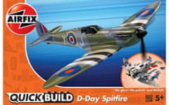 Airfix maketa-miniatura Quick build D-Day Spitfire • maketa-miniatura starodobni avtomobili • Level 1