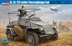 Hobbyboss maketa-miniatura Sd.Kfz.223 Leichter Panzerspahwagen Funk • maketa-miniatura 1:35 tanki in oklepniki • Level 4