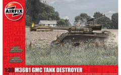 Airfix maketa-miniatura M36B1 GMC (U.S. Army) • maketa-miniatura 1:35 tanki in oklepniki • Level 3