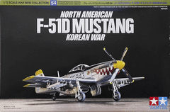 Tamiya maketa-miniatura F-51D MUSTANG • maketa-miniatura 1:72 starodobna letala • Level 3