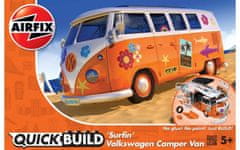 Airfix maketa-miniatura Quick build VW Camper Surfin • maketa-miniatura starodobni avtomobili • Level 1