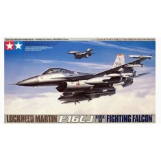 Tamiya maketa-miniatura Lockheed Martin F-16CJ [BLOCK50] Fighting Falcon • maketa-miniatura 1:48 novodobna letala • Level 4