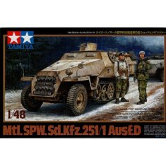 Tamiya maketa-miniatura Mtl.SPW.Sd.kfz 251-1 Ausf.D • maketa-miniatura 1:48 tanki in oklepniki • Level 3