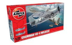 Airfix maketa-miniatura Grumman Wildcat F4F-4 • maketa-miniatura 1:72 starodobna letala • Level 3