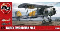 Airfix maketa-miniatura Fairey Swordfish Mk.I • maketa-miniatura 1:72 starodobna letala • Level 3