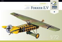 ARMA Hobby maketa-miniatura Fokker E.V - Junior • maketa-miniatura 1:72 starodobna letala • Level 2