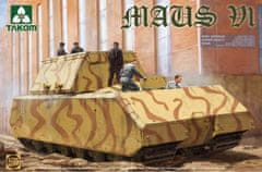 Takom maketa-miniatura Super Heavy Tank Maus V1 • maketa-miniatura 1:35 tanki in oklepniki • Level 5