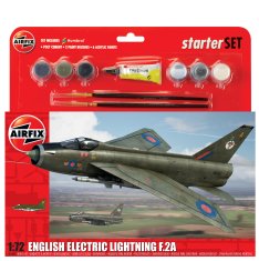 Airfix maketa-miniatura English Electric Lightning F.2 • maketa-miniatura 1:72 novodobna letala • Level 3