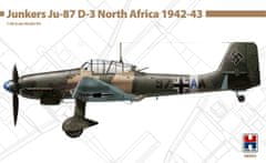 Hobby2000 maketa-miniatura Junkers Ju-87D-3 - Severna Afrika 1942-43 • maketa-miniatura 1:48 starodobna letala • Level 4