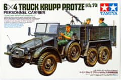 Tamiya maketa-miniatura 6X4 Tovornjak Krupp Protze (Kfz. 70) prevoz osebja • maketa-miniatura 1:35 tovornjaki • Level 3