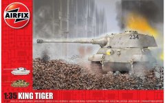 Airfix maketa-miniatura King Tiger • maketa-miniatura 1:35 tanki in oklepniki • Level 4