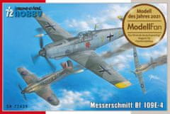 Special Hobby maketa-miniatura Messerschmitt Bf 109 E-4 • maketa-miniatura 1:72 starodobna letala • Level 3