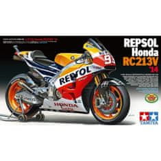 Tamiya maketa-miniatura REPSOL Honda RC213V '14 • maketa-miniatura 1:12 motocikli • Level 4