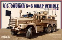 Meng maketa-miniatura U.S. COUGAR 6×6 MRAP VOZILO • maketa-miniatura 1:35 vojaška vozila • Level 5