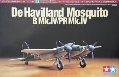 Tamiya maketa-miniatura De Havilland Mosquito B Mk.IV-PR Mk.IV • maketa-miniatura 1:72 starodobna letala • Level 3