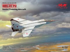 ICM maketa-miniatura MiG-25PU, sovjetsko šolsko letalo • maketa-miniatura 1:72 novodobna letala • Level 4