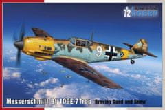 Special Hobby maketa-miniatura Messerschmitt Bf 109E-7Trop ‘Braving Sand and Snow’ • maketa-miniatura 1:72 starodobna letala • Level 3