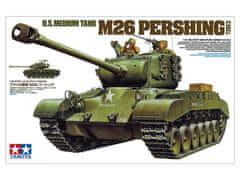 Tamiya maketa-miniatura Ameriški srednji tank M26 Pershing (T26E3) • maketa-miniatura 1:35 tanki in oklepniki • Level 4