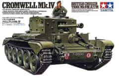 Tamiya maketa-miniatura Cromwell Mk.IV - britanski križarski tank Mk.VIII, A27M • maketa-miniatura 1:35 tanki in oklepniki • Level 4